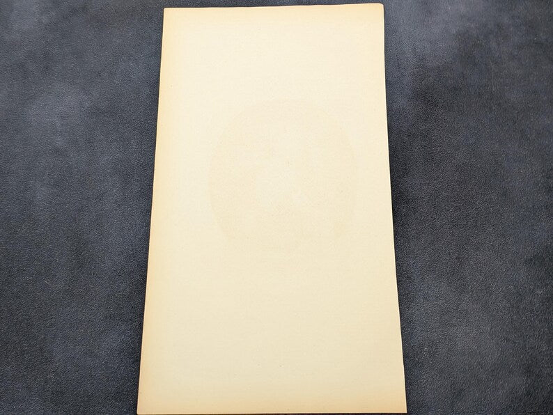 Antique Victorian Hand Coloured Engraving c.1860 – “The Redeemer” – Biblical Hand Painted Print